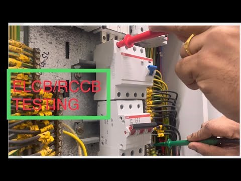 ELCB/RCD Testing. How do you test for earth leakage current?