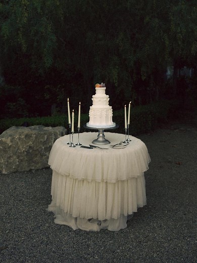 Tiered Ruffle Round Tablecloth for Wedding Cake Table, Champagne Tower, Sweetheart Table, and Events - Etsy
