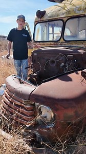 The Shortest Bus Ever? 🚌#willitrun featuring @GrowJack #1949 #ford #F1 #junkyard #abandoned #forgotten #junkyardjack #rancherokid #cleftstrong | RecklessInk77