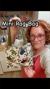 Make a Mini Rag Bag - Easy Reversible Gift Bag Tutorial