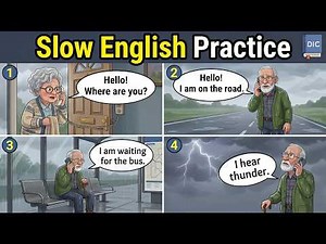 Slow English Practice | English Conversation | Basic English | English Courses || 🗣️