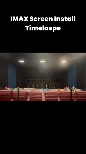 Have you ever wondered what goes into putting up an IMAX screen? 🤔 We’ve got the behind-the-scenes view! Check out Wicked: For Good in spectacular IMAX today, https://www.epictheatres.com/movies/303957-wicked-for-good/?strictlyInTags=Format.Projection.Imax | Epic Theatres of West Volusia