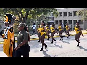 ASU Sensational Stingettes March In vs Texas Southern 2025