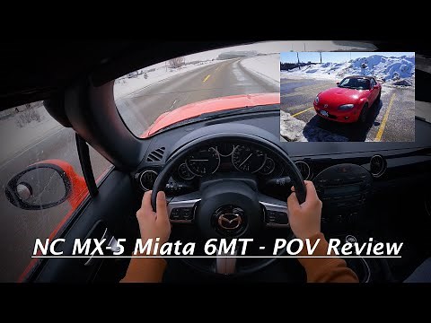2008 Mazda MX-5 Miata NC - POV Winter Review & Early Ownership Impressions