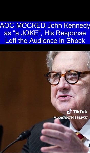 AOC Mocks John Kennedy: Shocking Audience Reaction