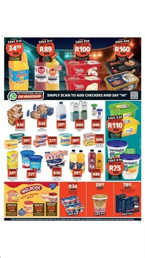 Checkers Specials 29/06 - 05/07