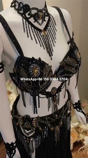 Specializing in high-end custom belly dance costumes