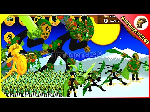 STICK FIGURE TWINS SHADOWRATH, XIPHOS VS EPIC FINAL BOSS BONE | Stick War Legacy Mod | Animugen2048
