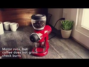 How To: Troubleshoot the Burr Grinder | KitchenAid