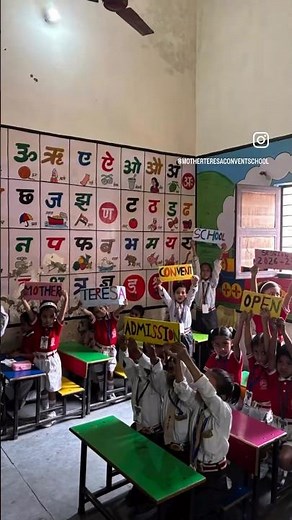 Admission open-2026-27 Mother Teresa Convent School #school #students # #admissionsopen #study