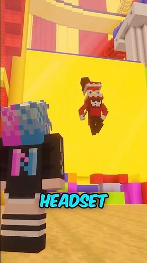 Never wear this headset 😱 The Amazing Digital Circus #minecraft
