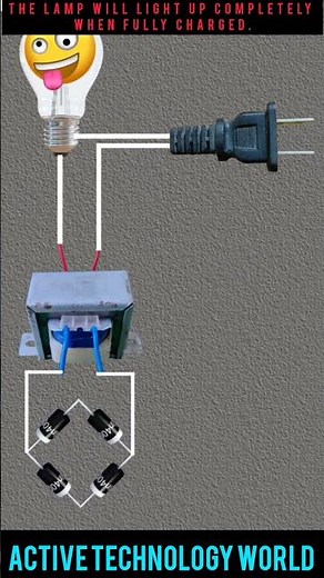 How to make a 12 volt battery charger