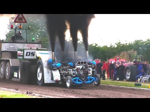 One SMOKING Tractor Pulling BEAST! | Slædehunden 4200kg Modified