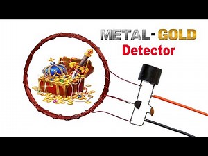 Powerful Metal Detector Circuit Using Transistor