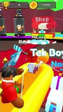 Roblox'ta değişik şeyler deniyorum