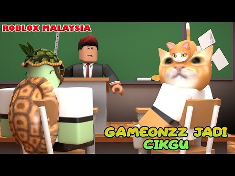 Menjadi Cikgu Sekolah Rendah Di Bloxburg! (Roblox Malaysia)