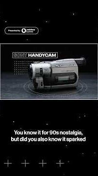 How Sony’s Handycam Sparked a Revolution in Consumer Electronics