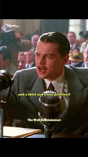You have called me a liar and a thief and a war profiteer! #theaviator #leonardodicaprio #alanalda