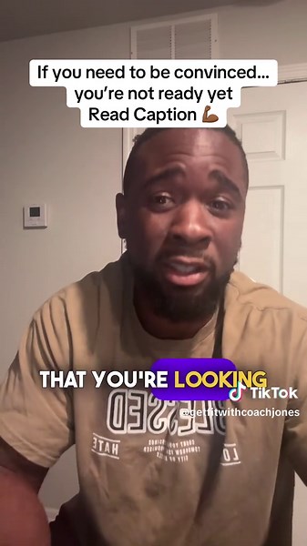 If someone has to convince you to change your life… you’re probably not ready yet. Real change usually starts when someone reaches a point where they’re done negotiating with themselves. Done saying “soon.” Done starting over. Done watching everyone else get the results they want. That’s when coaching actually works. Because at that point you don’t need convincing. You just need structure, guidance, and a system that works. And that’s exactly what I provide. The path is here. Whether you take it
