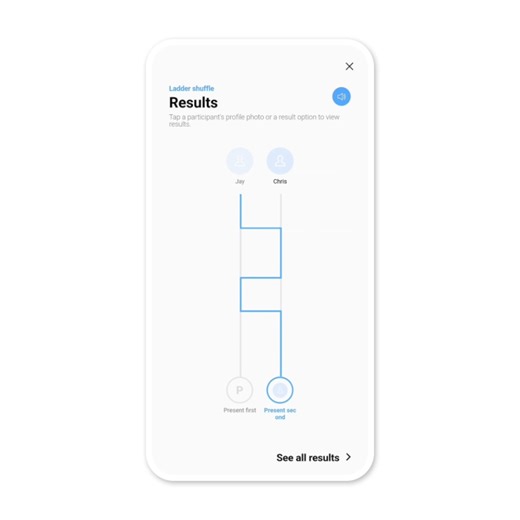 Always the one making decisions? Let LINE Ladder Shuffle do it for you! | LINE Global