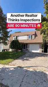 ⚠️ ATTENTION REAL ESTATE AGENTS 👀 Home Inspections Take Longer Than 90 MINUTES!! 😱 #shorts