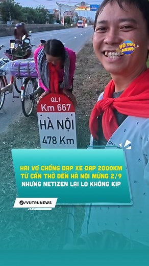 1.1M views · 10K reactions | Cùng theo dõi hành trình 2 vợ chồng đi 2000 cây ra Hà Nội để mừng 2/9 #vutrunews #quockhanh #2thang9 | Vũ trụ news | Facebook