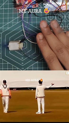 Controll a Motor with Hand Gestures 🤯| Arduino + Ultrasonic Sensor