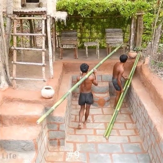 How Did He Build This Amazing Pool?