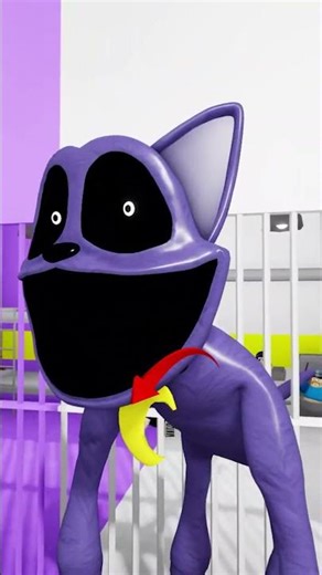 BALLERINA CAPPUCCINA FAMILY vs SCARY CATNAP! FULL GAME #roblox #shorts