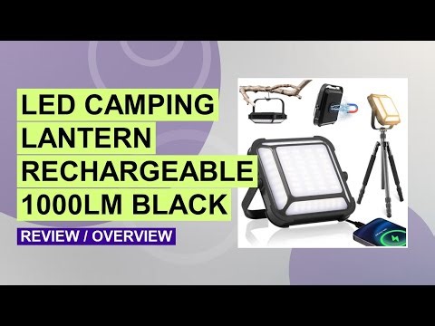 Rechargeable LED Camping Lantern Review – Best Emergency Power Outage Light?