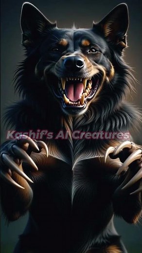 When a Dog Turns Into a Werewolf 🐺😨