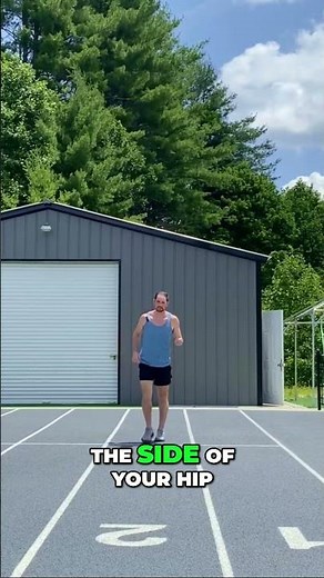 Quick Figure 4 Stretch on the Track!