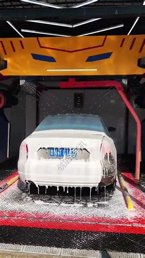 汽车洗护全流程解析，自动洗车机使用攻略