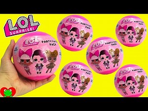 LOL Surprise Party Favor Pack - Videos For Kids