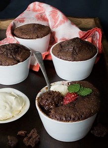 Low Sugar Self Saucing Chocolate Pudding