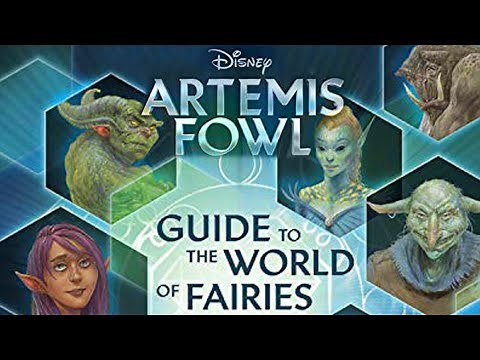 Disney Artemis Fowl: Guide to the World of Fairies - Quick Flip Through Preview Artbook