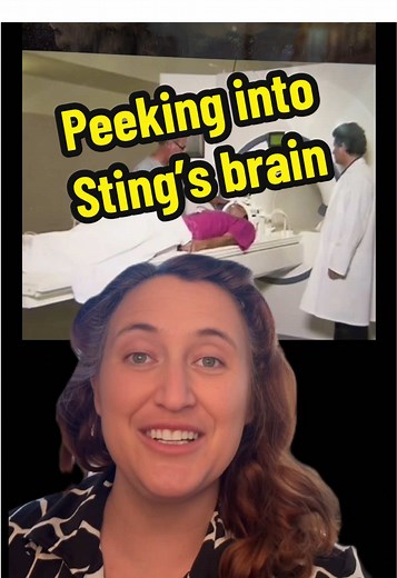 Scientists put Sting into a brain scanner and had him listen to a bunch of different songs. Turns out, he thinks all pop girlies sound the same! #neuroscience #sting #music