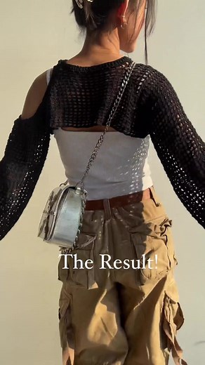 The crochet pattern coming soon on June 22nd #crochetersoftiktok #crochetshrug #crochetshrugtutorial #crochetsweater #crochetmeshtop #crochetmeshsweater #crochetmeshshrug #crochettok #crochettutorial