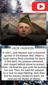 Out Of Ammunition, Refusing To Quit: Medal Of Honor Hero Jack Hanson #halo#shorts