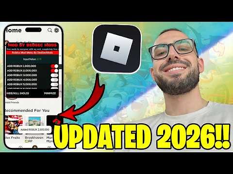 Roblox Mobile Hack/Mod Menu iOS & Android - Robux, God Mode, Fly Jump 2026