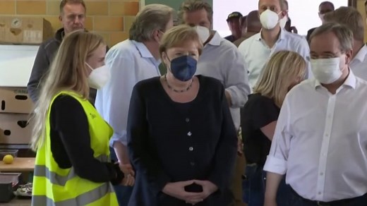 Chancellor Merkel says Germany has preparedness lessons to learn after deadly flooding