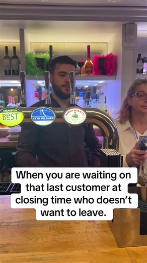 Dealing with Closing Time Customers in Hospitality