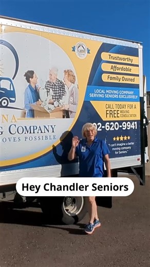Hey Chandler Seniors, are you ready for your best move EVER? We're Arizona Senior Moving Company. We have OVERCOME the OVERWHELM for over 700 Seniors in the Valley of the Sun with our Full-Service moves. That's downsizing, packing, moving, and unpacking all done by your Local Family-owned business that ONLY MOVES SENIORS. Call 602-620-9941 NOW for your FREE estimate! | Arizona Senior Moving Company