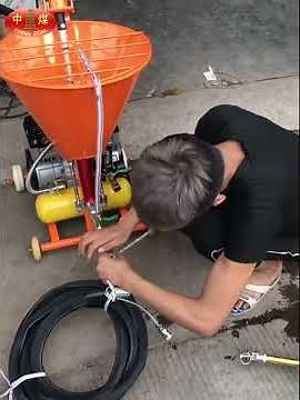 Construction Machine Cement Mortar Spraying Machine