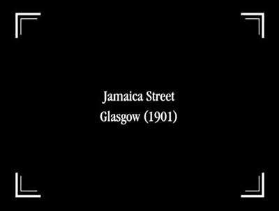 Watch this amazing video clip of people going about their daily lives in Jamaica St, Glasgow - 1901 | Victorian Glasgow