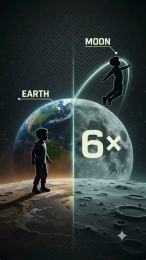 Moon vs Earth 🌍🌕 | Why Can You Jump Higher on the Moon? | Science Explained