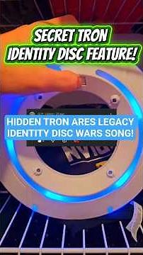 New Secret Hidden Tron Ares Legacy Daft Punk Kevin Flynn Identity Disc Wars song unlock! #tronares