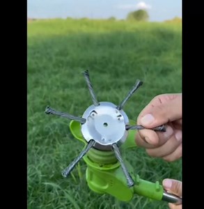 Steel Wire Grass Trimmer Head, 2025 New String Trimmer Replacement Head 6 Inch, Universal Steel Wire Weed Grass Trimmer Blade Remover Tool for Lawn Mower Tray, Weed Eater(3and6 Blades)