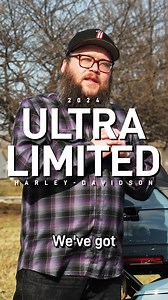 1.7K views | The 2024 Ultra Limited: Where style meets power. Ready to ride? See more on our YouTube channel! | Outlaw Harley-Davidson | Facebook