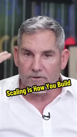 Scaling is the only way to build. 🚀